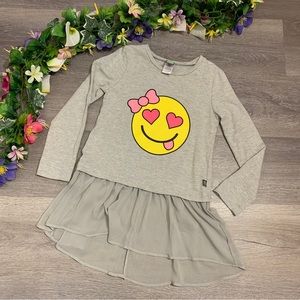 Dollie & Me Girl’s Smiley Face Tunic - Size 7